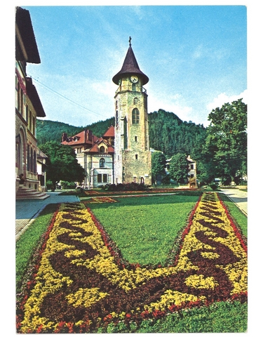 1820 - Piatra Neamt. Turnul lui Stefan cel Mare (sec. XV)